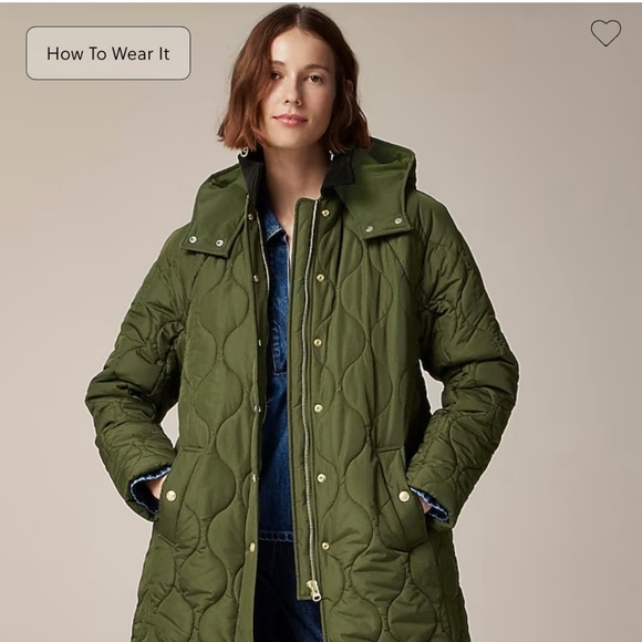 JCREW Stow Puffer with primaloft *NWT* - Picture 2 of 5